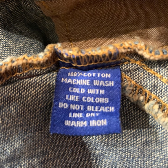 Cattlelac blues size medium denim mini skirt with small pocket - Picture 3 of 10